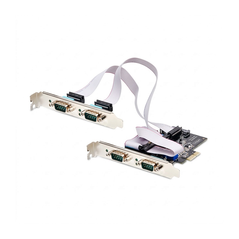 TARJETA PCI-Express RS232 x 4