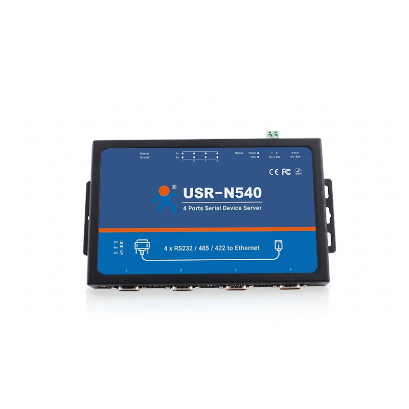 SERVIDOR SERIAL 4 PORT RS232/RS485/RS422 A ETHERNET