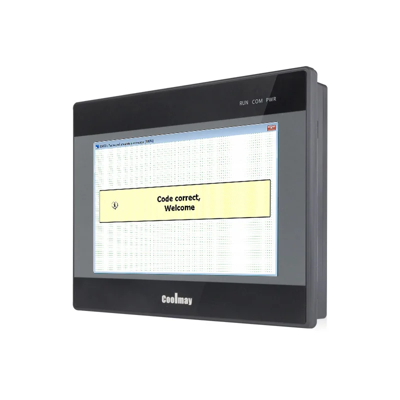 PLC + HMI Integrado con I/O Digital RS232, R485, ETHERNET