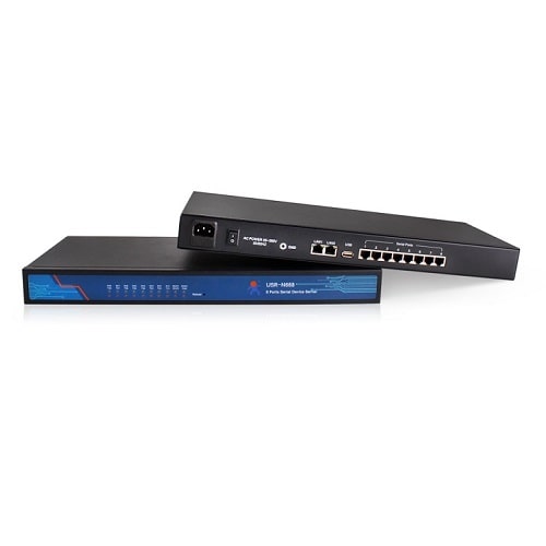 SERVIDOR SERIAL 8 PORT RS232/RS485/RS422 A ETHERNET