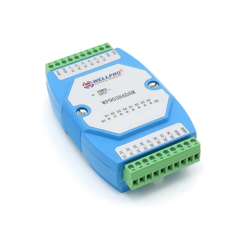 MODULO REMOTO RS485 Modbus RTU, 4Di, 4Do 6AI
